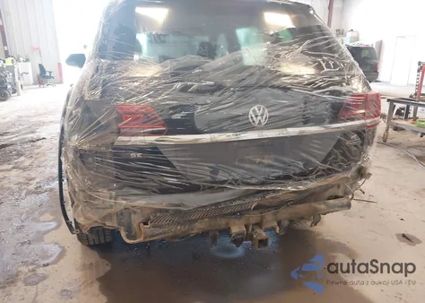 2019 Volkswagen Atlas 3.6L V6 Se W/Technology R-Line from USA, damaged, VIN 1V2XR2CA1KC518199
